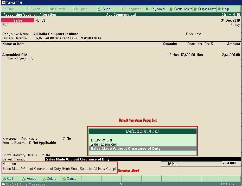 AAPL Tally Add ons Tally Customization Tally tdl Tally ERP 9